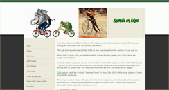 Desktop Screenshot of animalsonbikes.com.au